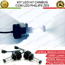 KIT FULL LED PER FORD KUGA MK1 I LAMPADE H7 6000K BIANCO 12800 LUMEN CANBUS LED