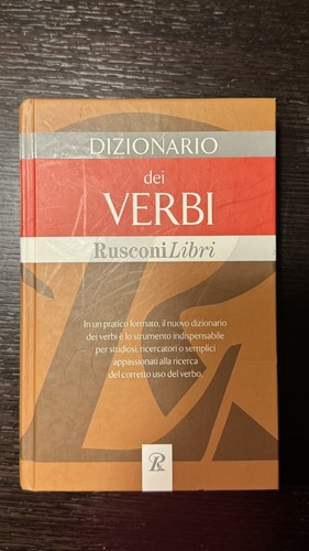Dizionario dei verbi rusconi - dei,