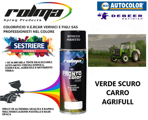 Verde scuro agrifull - agrifull, lucido