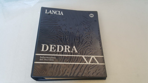 Manuale officina lancia - lancia, dedra