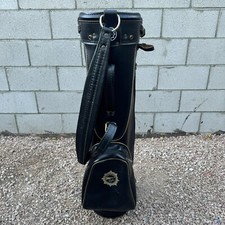 Borsa carrello golf Ben Hogan vintage anni 80 AMF Sun Jet trasporto caddy nera con copertura antipioggia