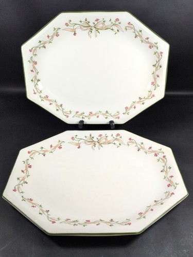 Piatto ovale vintage - 2x,