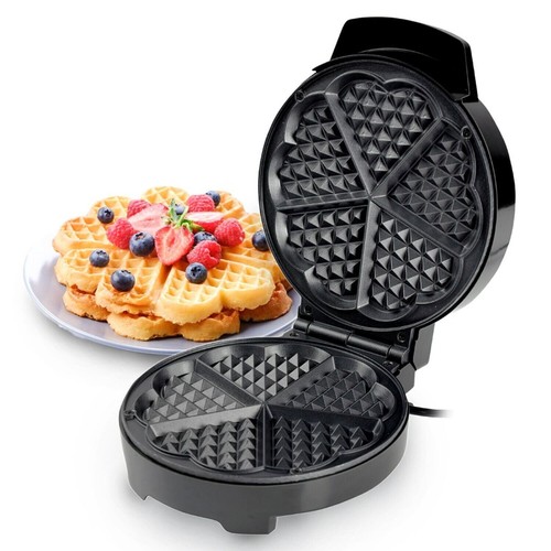 Piastra per waffle - piastra, cuore