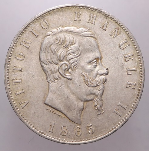 Lire 1865 torino - 5, r