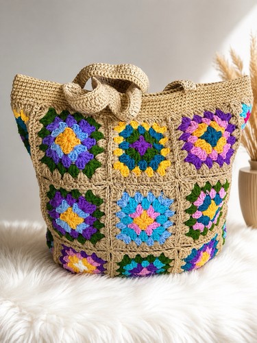 Borsa tracolla fatta mano - tracolla, a
