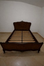 Letto matrimoniale vintage in