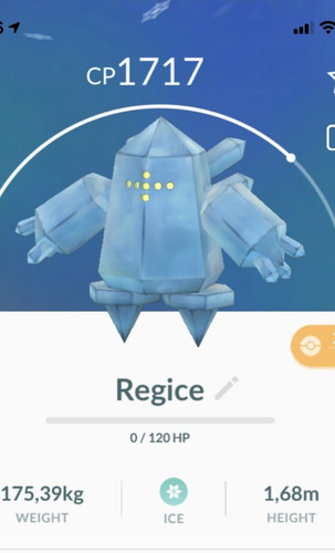 Regice pokemon gen3 same - regice, go