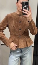 ZARA NUOVA GIACCA WHISKY DONNA