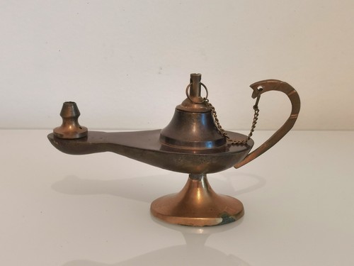 Lampada olio ottone - ad,