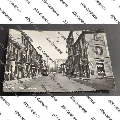 Cartolina torino via - torino,