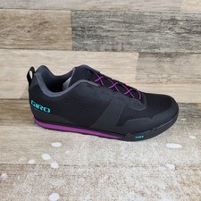 Scarpe da ciclismo donna Giro Tracker Fastlace 8,5 noir nere in pelle stringate basse