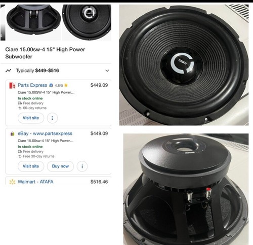 Ciare 00sw subwoofer - ciare, 15.00sw-4