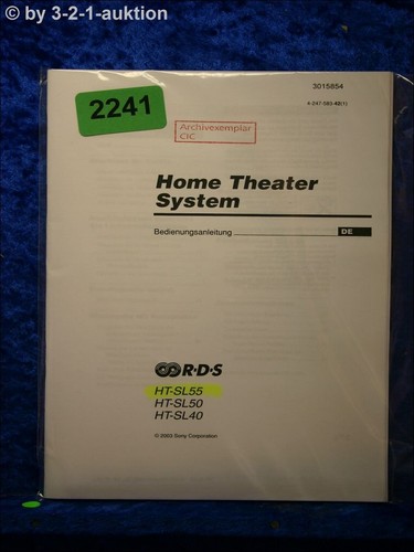 Sony manuale istruzioni - di,