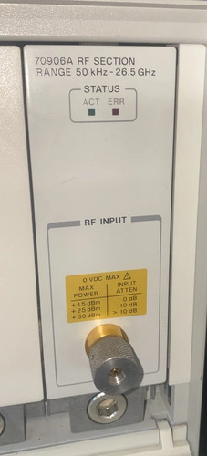 Agilent 70906a rf section - 70906a,