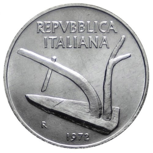 Lire 1972 aratro e - aratro,