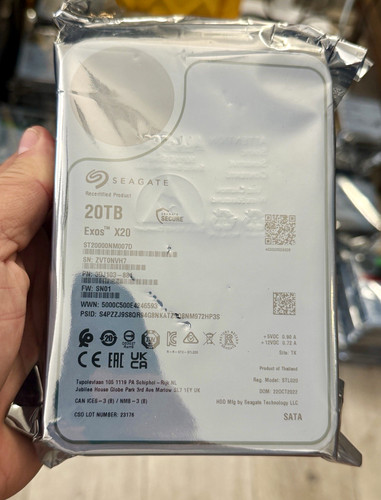 Seagate exos x20 - exos,