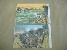 2 CARTOLINE MILITARI GUERRA
