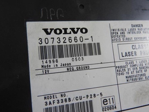 Autoradio origine volvo - d'origine,