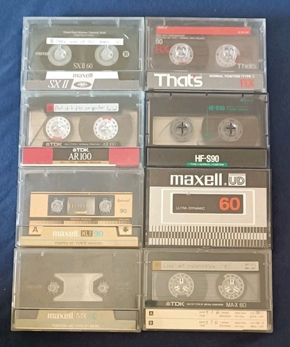 Lotto cassette audio tdk - cassette,