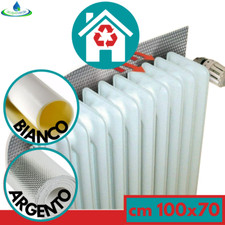 SET PANNELLI TERMORIFLETTENTI PER CALORIFERI TERMOSIFONI cm 100x70 CON BIADESIVO