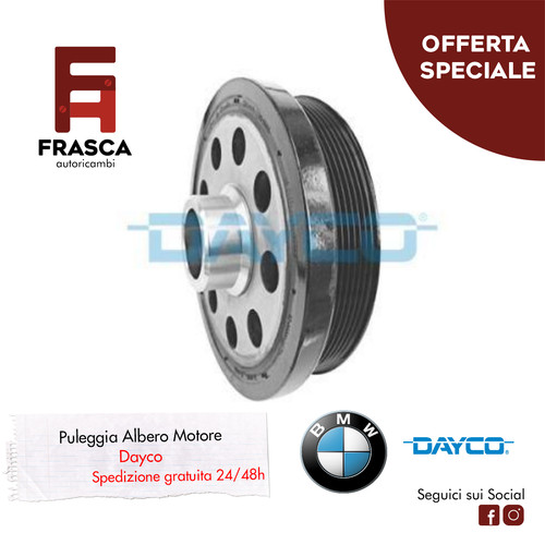 Puleggia albero motore - puleggia, x3