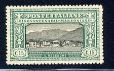 Regno- 1923 -15 cent Manzoni