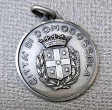 Medaglia Celebrativa Città Di Domodossola 1944/1964 Ossola Libera