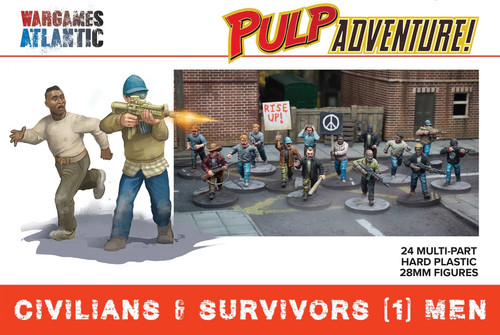 Pulp adventure civilians - adventure:, &