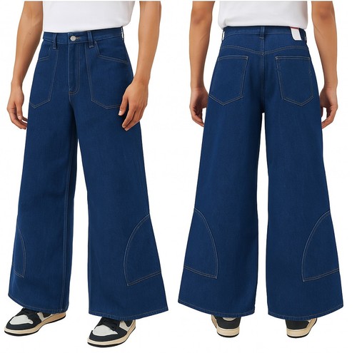 Jeans larghi larghi larghi
