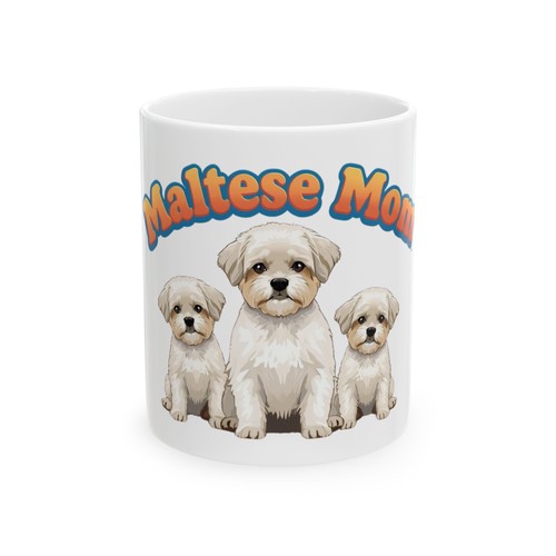 Maltese dog mom mug gift - dog,