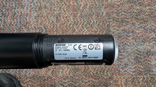 Shure slx2 trasmettitore - slx2,
