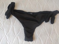 Slip bikini nero Tezenis con Lacci laterali – taglia S – come nuovo