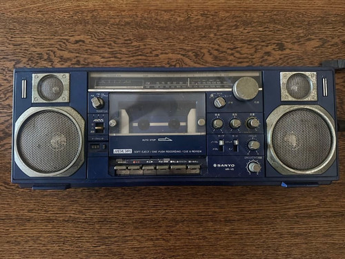 Sanyo radio fm stereo - mr-v8, am/fm