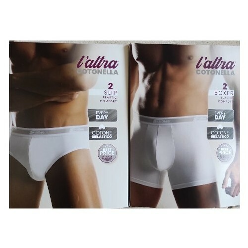 Set slip uomo cotonella - 2-4-6,