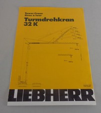 Scheda Dati/Tecnico Descrizione Liebherr Gru a Torre 32 K Di 03/1992