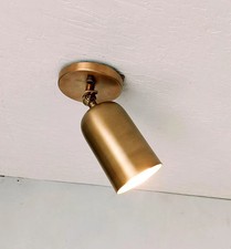Faretto soffitto ottone - faretto,