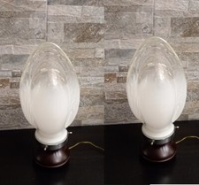 Coppia lampade da tavolo fungo