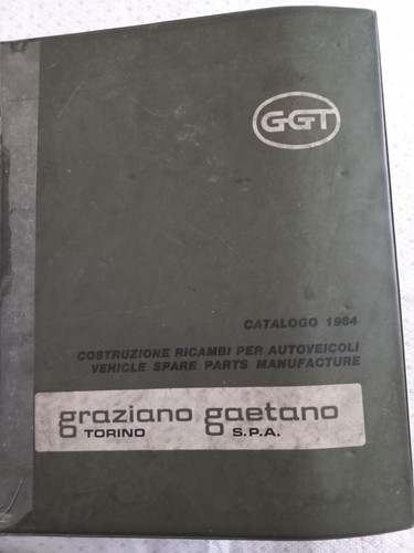 Catalogo parti ricambio ggt - di,