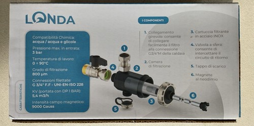 Defangatore magnetico sotto - defangatore,