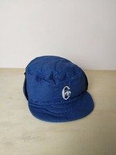 Cappello vintage Conte of Florence blu cotone e piumino d'oca  