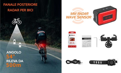 Fanale posteriore radar per - posteriore,