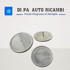 3pz CATADIOTTRO CATARIFRANGENTE ROTONDO C/VITE PER CAMION PULLMAN TRATTORI