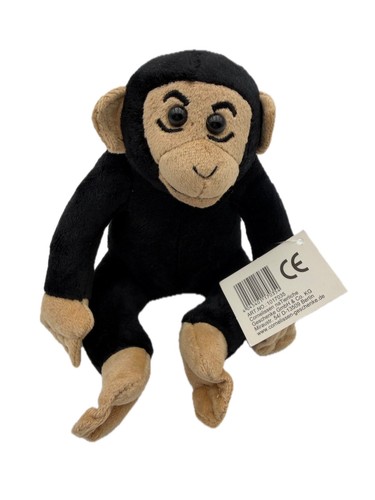 Peluche scimpanzé nero - scimpanzé,