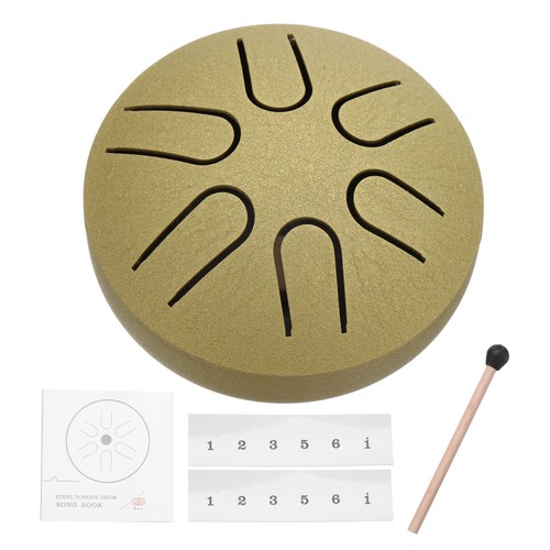Steel tongue drum - tongue, pollici