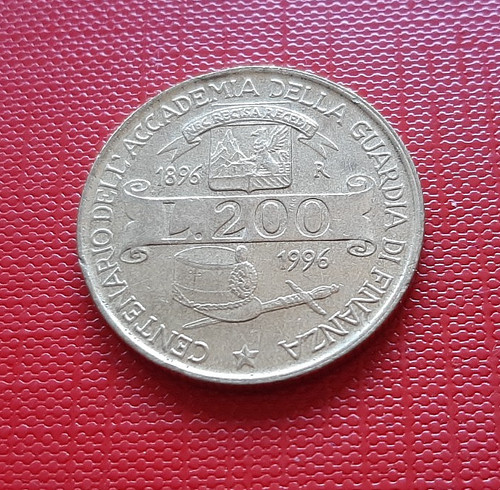 200 lire 1996 italie - lire, r