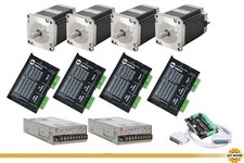 4Axis Motore Passo Nema23 3A