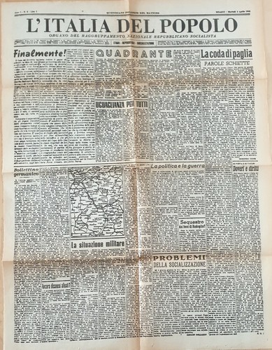 Giornali epoca antichi - d'epoca, il