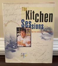 SIGNED The Kitchen Sessions with Charlie Trotter Hardcover Book With DJ