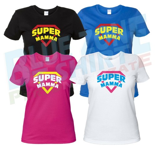Super mamma maglietta - mamma,