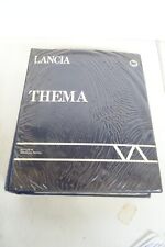 manuale officina Lancia Thema 2000 ie Turbo 2500 Turbo Diesel